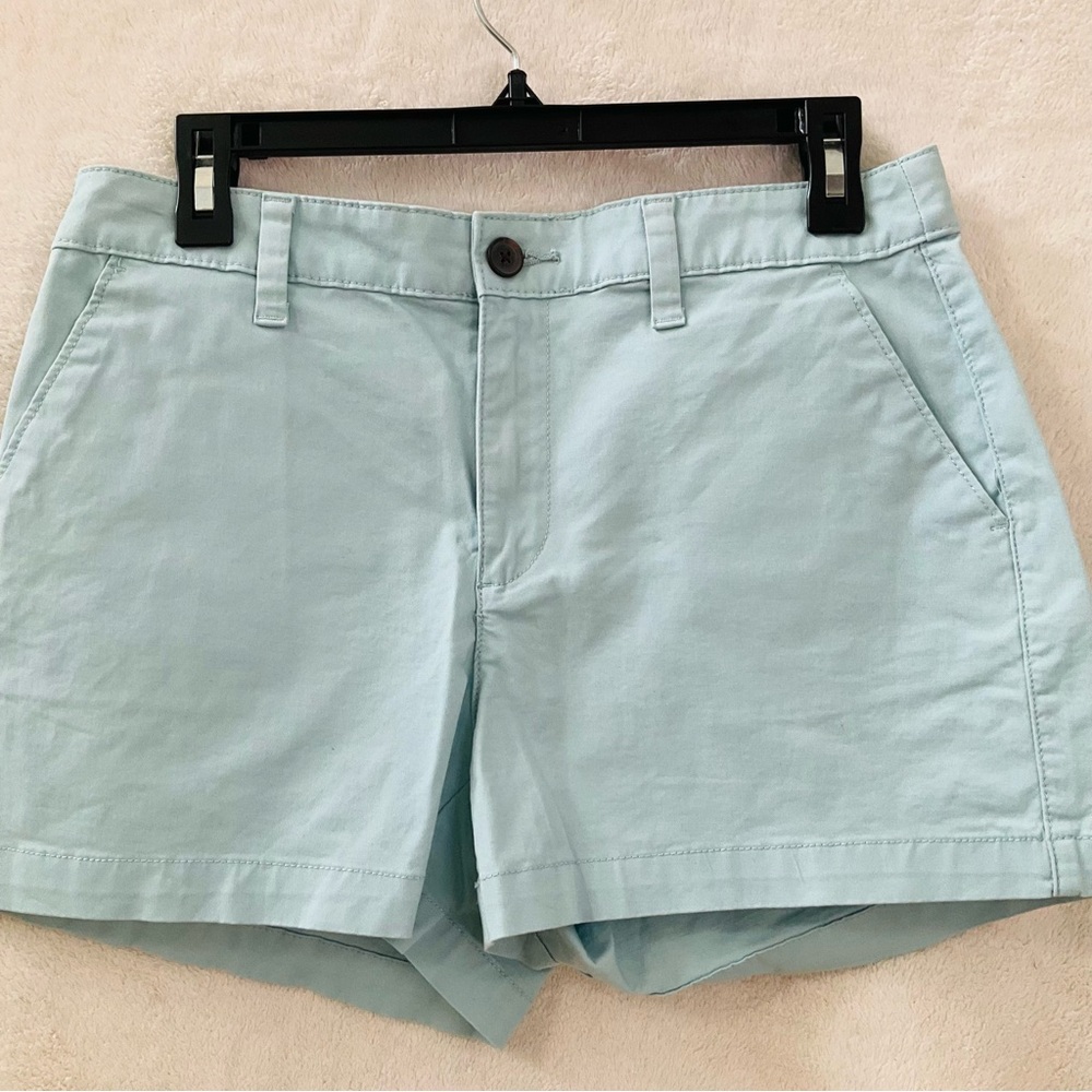 🌼4/$10🌼 NWT A NEW DAY Sage Stretch Chino Shorts Size Woman 6, 3” Inseam